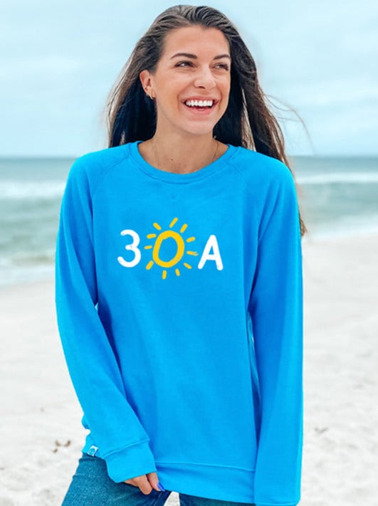30A Printed Crew Sweatshirt