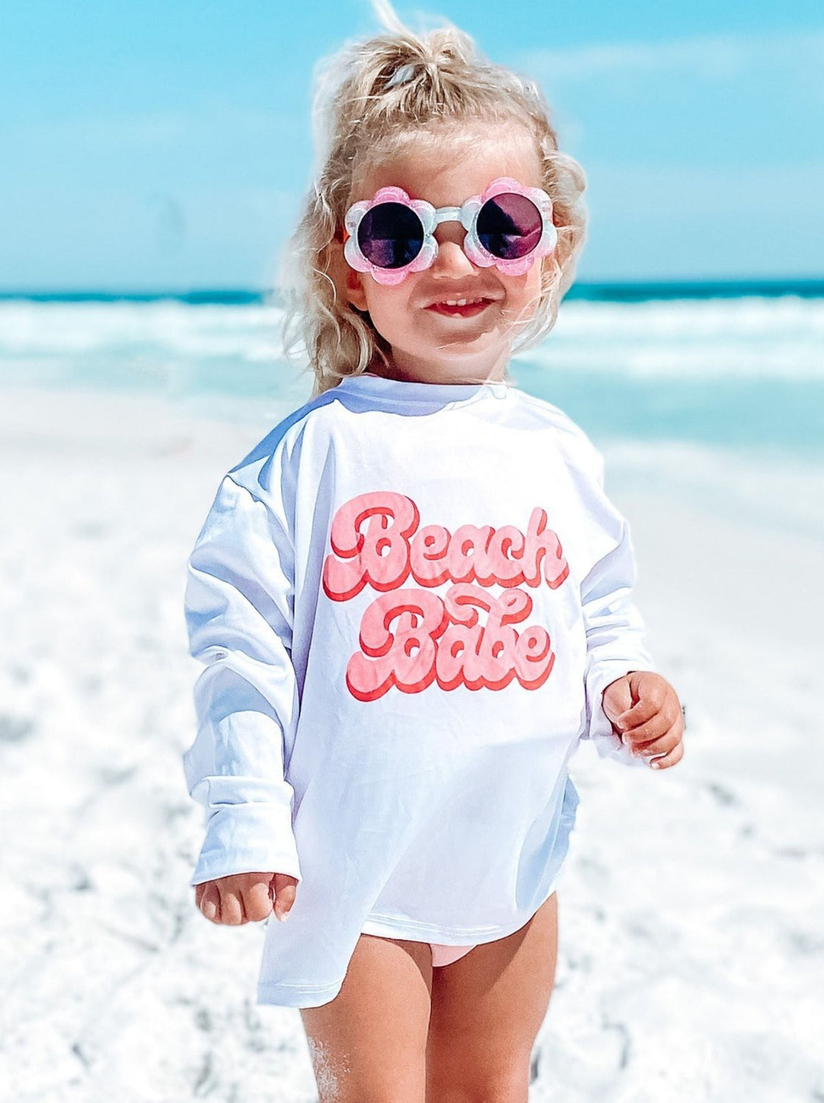 Beach Babe Youth Long Sleeve T-Shirt