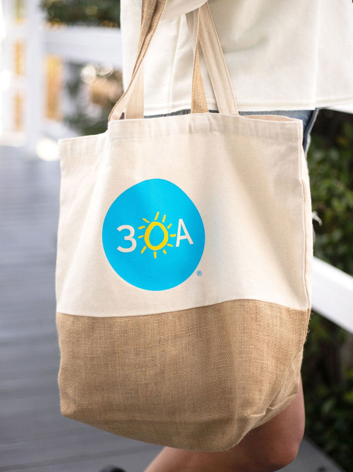 30A Logo Jute Bag