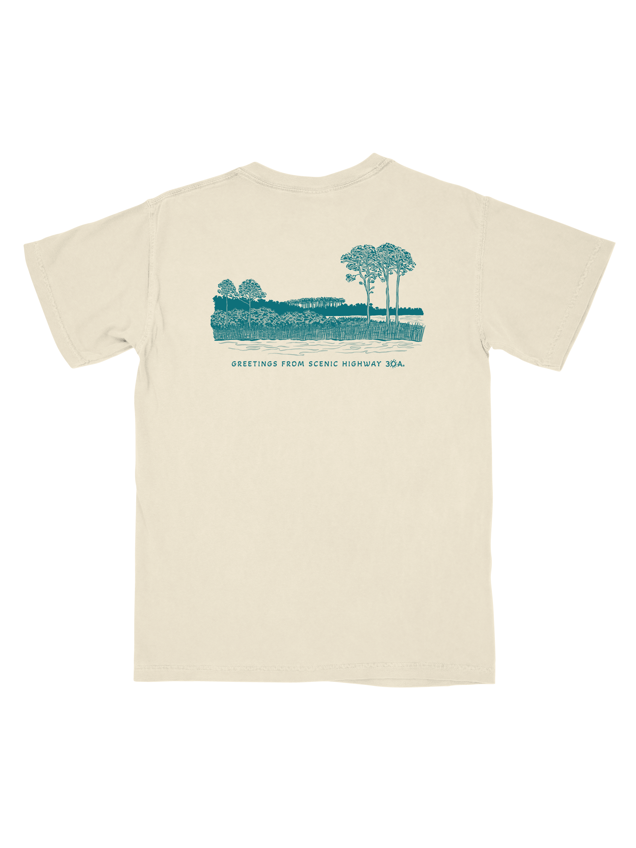 30A Western Lake Pine Pocket T-Shirt