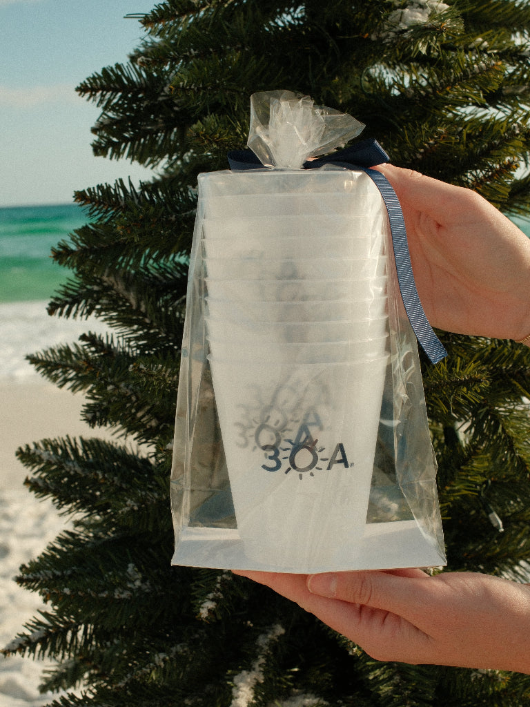 30A Wordmark Frosted Flex Cups