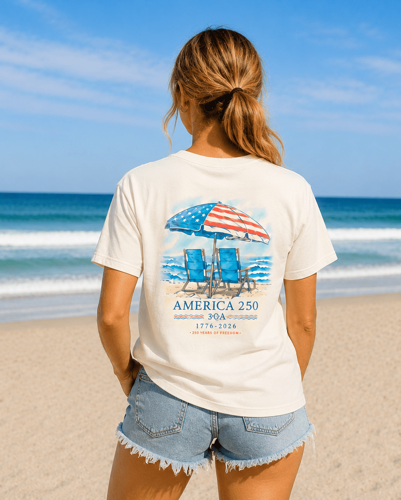 30A 250 Comfort Colors Short Sleeve Tee - 30A Gear - men tee