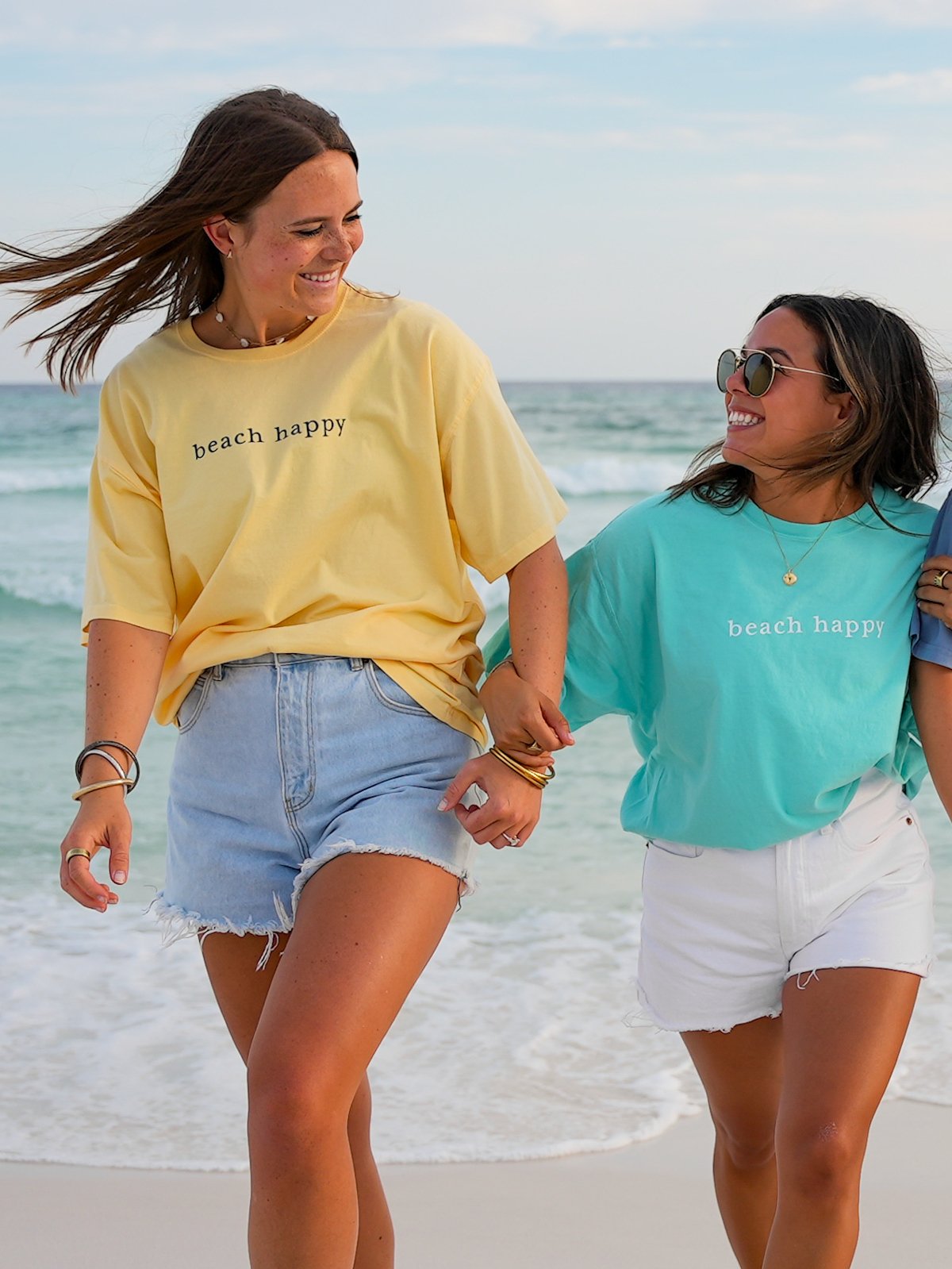 30A Beach Happy Minimalistic T - Shirt - 30A Gear - men tee