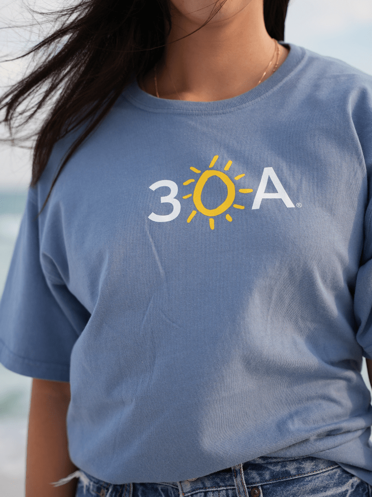 30A Logo Comfort Colors T-Shirt - 30A Gear - men tee