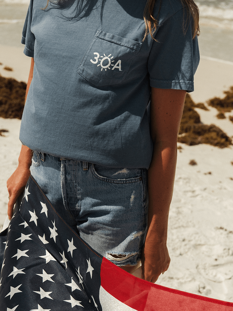 30A Logo Pocket T-Shirt - 30A Gear - men tee