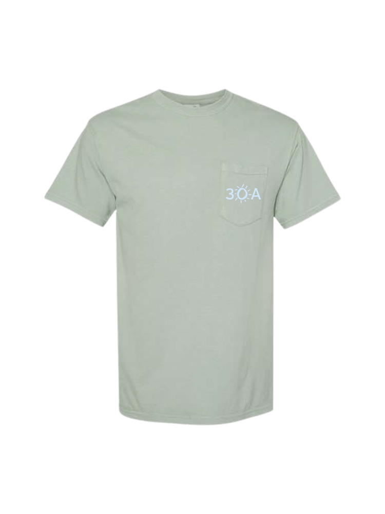 30A Logo Pocket T-Shirt - 30A Gear - men tee