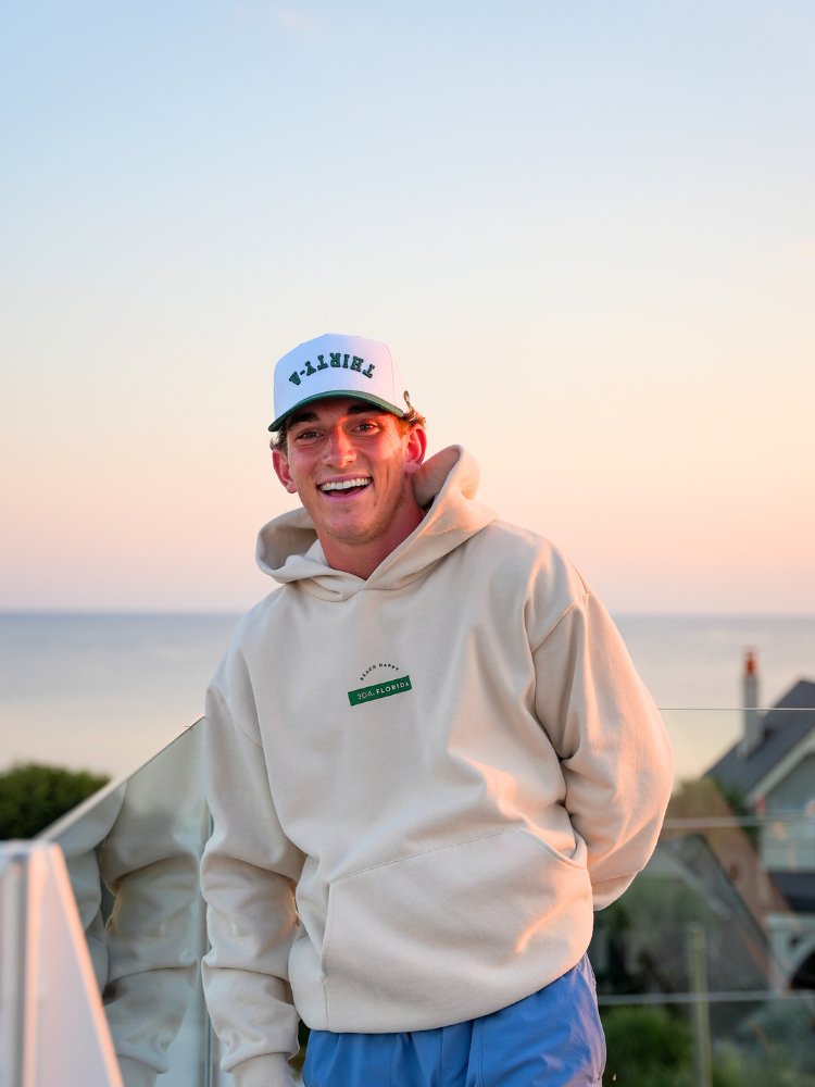 30a beach happy hoodie hotsell