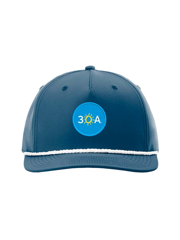 30A Official Logo Patch Rope Hat - 30A Gear - caps adjustable