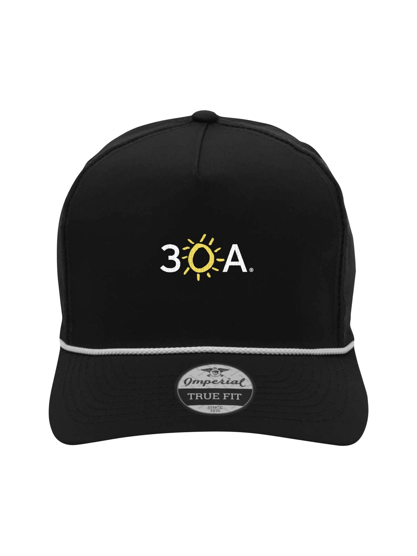 30A Wordmark Beach Happy Rope Hat - 30A Gear - caps adjustable