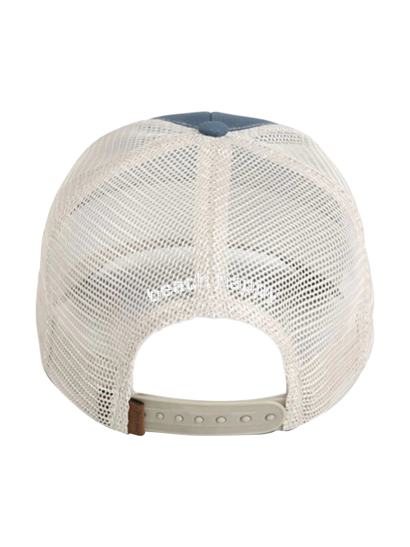 30A Wordmark Beach Happy Trucker Hat - 30A Gear - caps adjustable