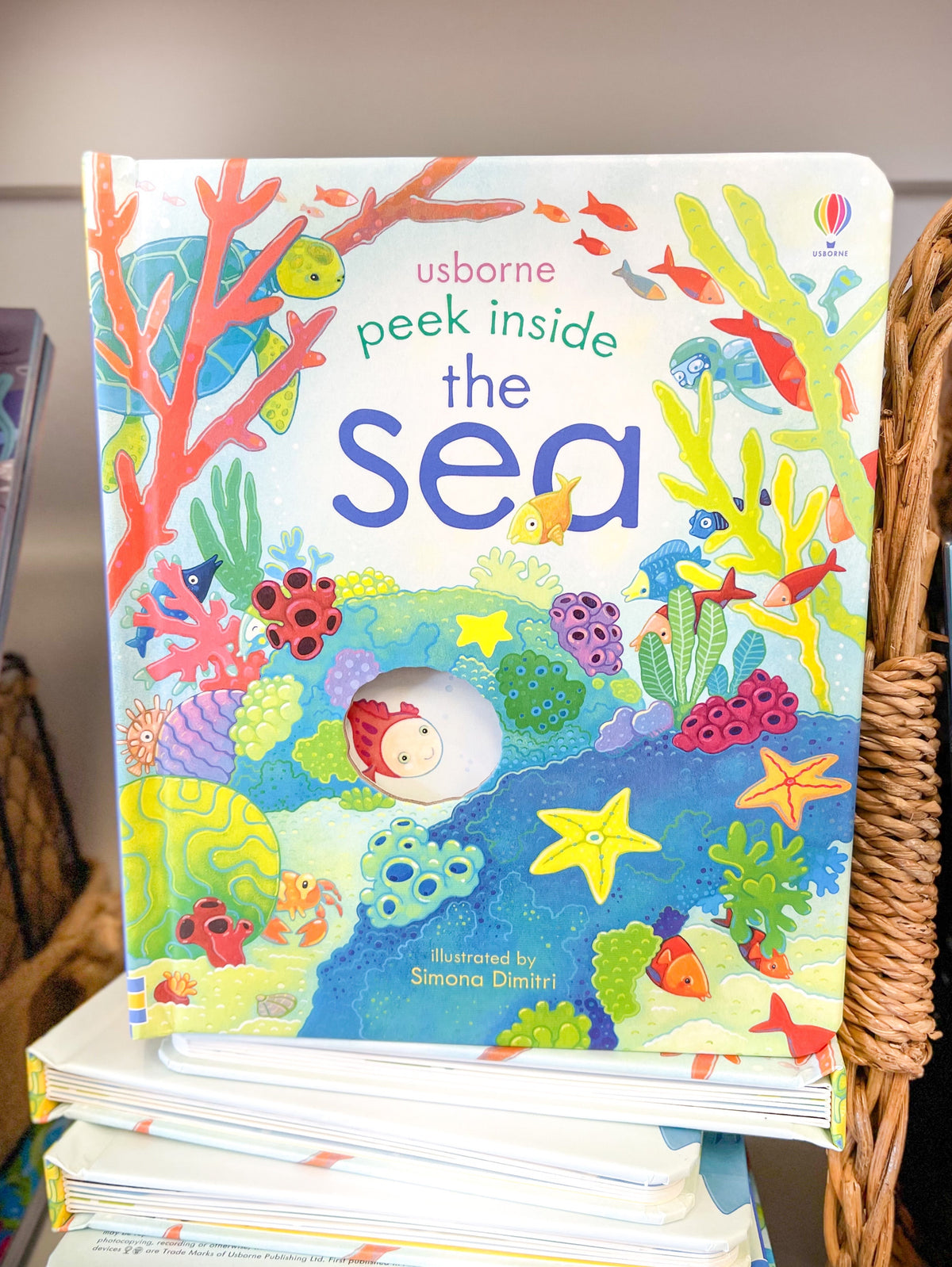 Peak Inside the Sea Kids Book