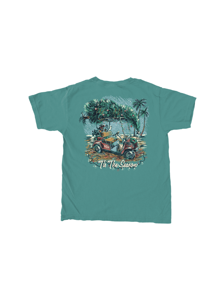 30A Golf Cart Christmas Youth T-Shirt
