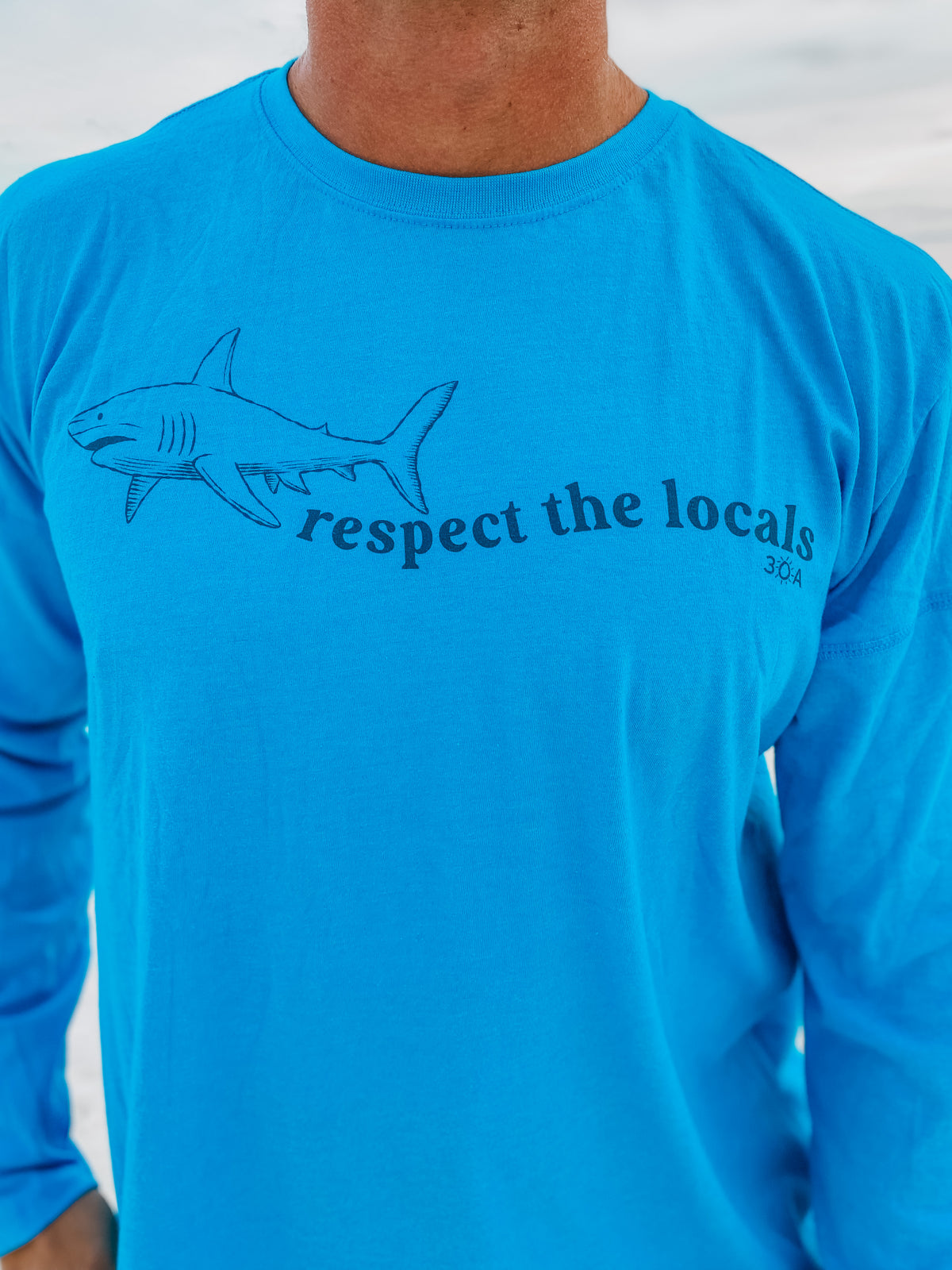 Respect The Locals Wave Long Sleeve T-Shirt