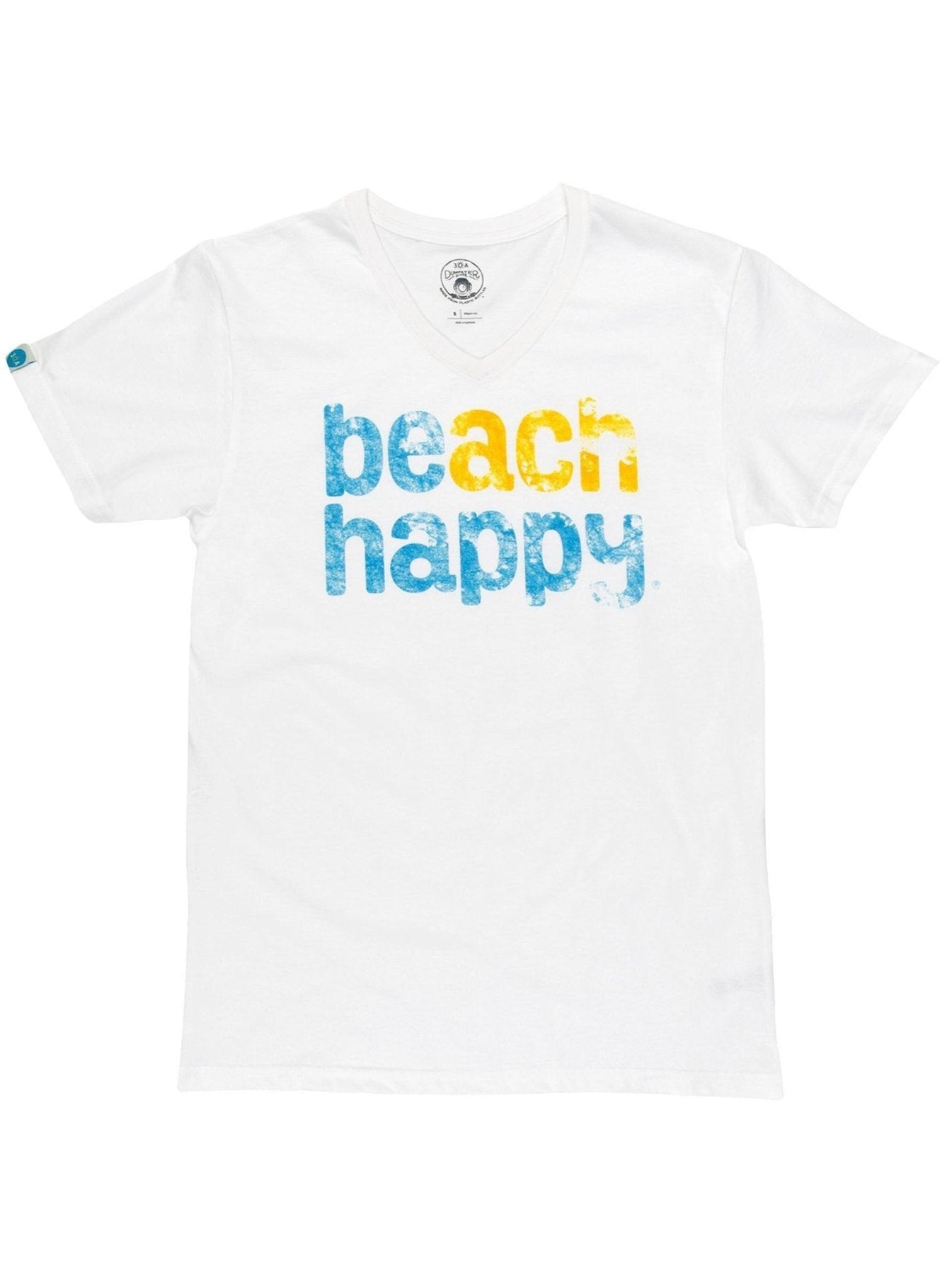 Beach Happy V - neck T - Shirt - 30A Gear - women tee