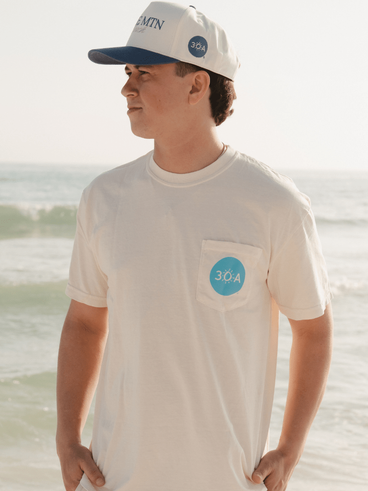 Florida State Outline Collage T-Shirt - 30A Gear - men tee