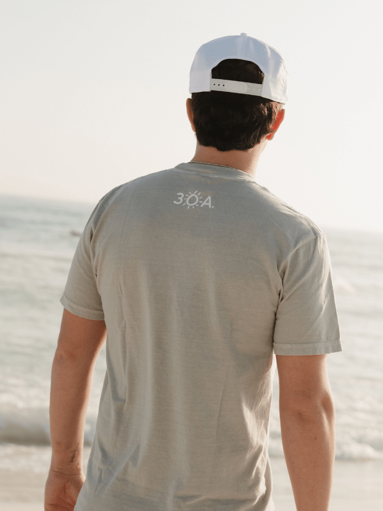 Seagrove Beach Simple T-Shirt - 30A Gear - men tee