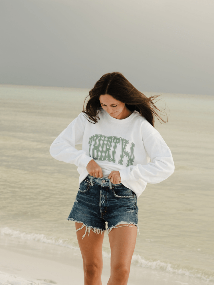 Thirty - A Big Arc Sweatshirt - 30A Gear - women fleece