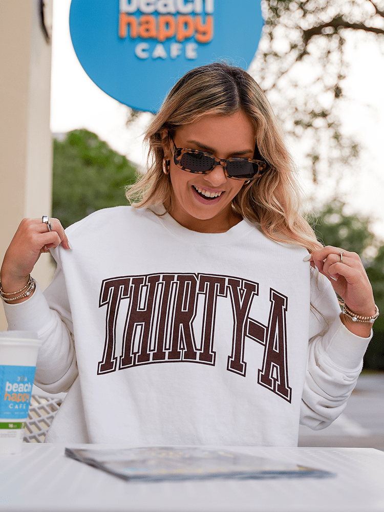 Thirty - A Big Arc Sweatshirt - 30A Gear - women fleece