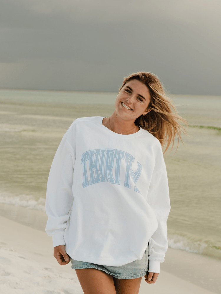 Thirty - A Big Arc Sweatshirt - 30A Gear - women fleece