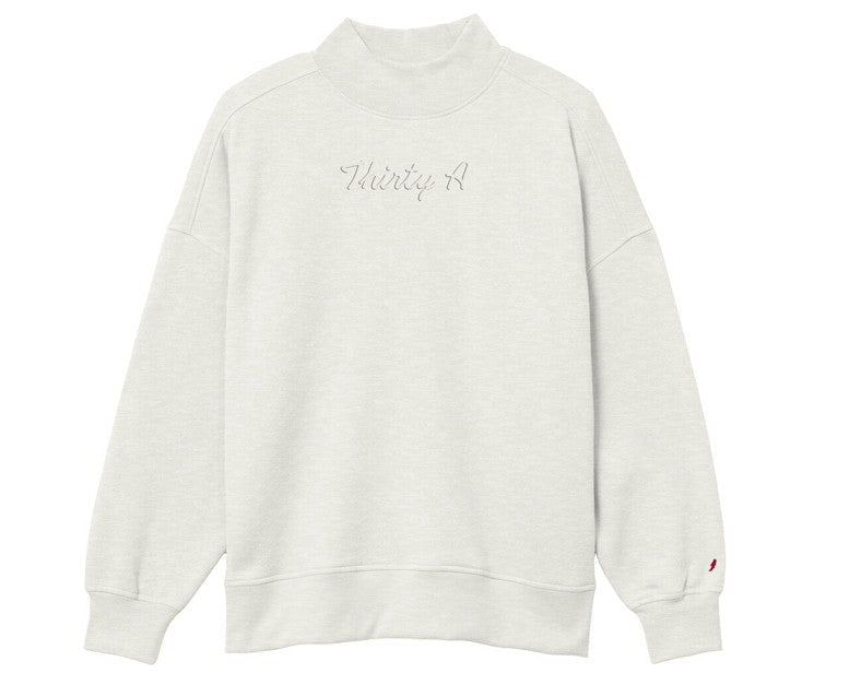 Thirty A Script Diana Mock Neck - 30A Gear - women fleece