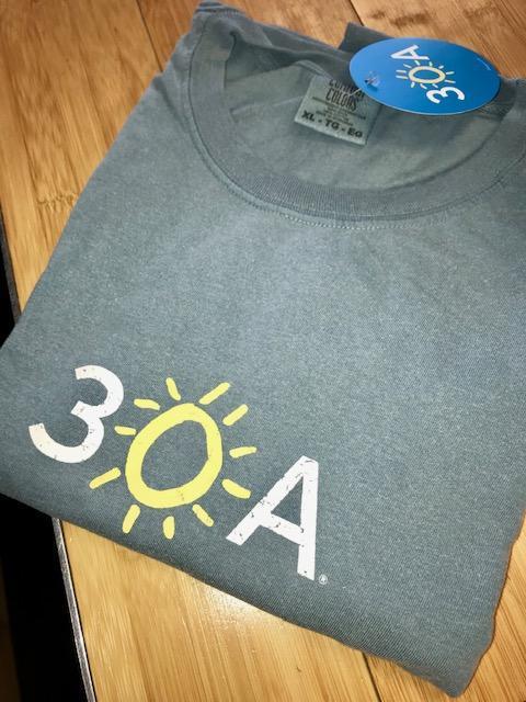 30A Logo Comfort Colors Long Sleeve T-Shirt