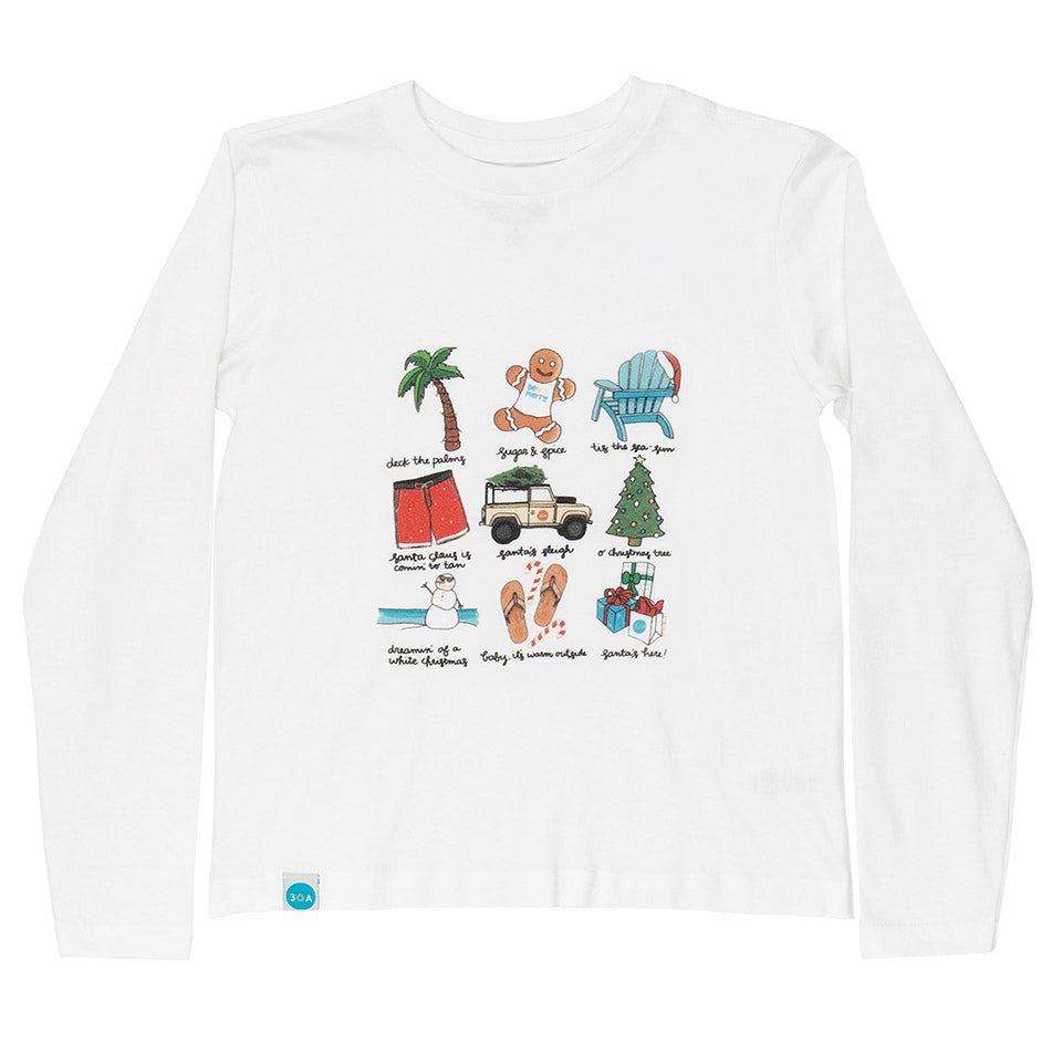 Christmas by Callie Danielle Youth Long Sleeve T-Shirt