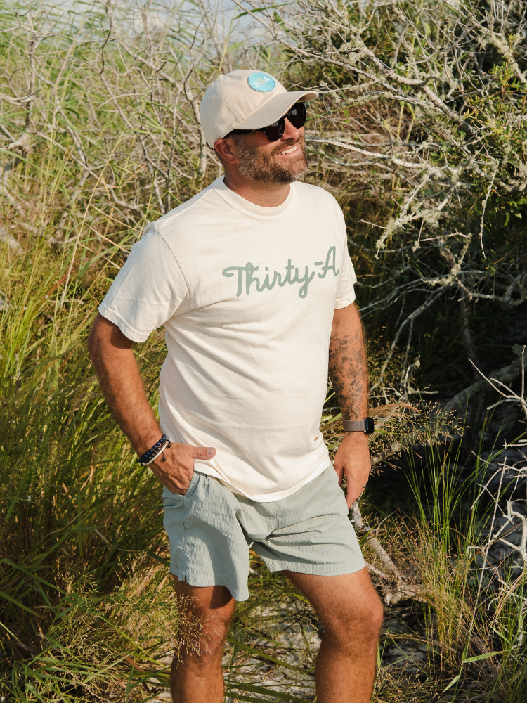 Thirty-A Script T-Shirt
