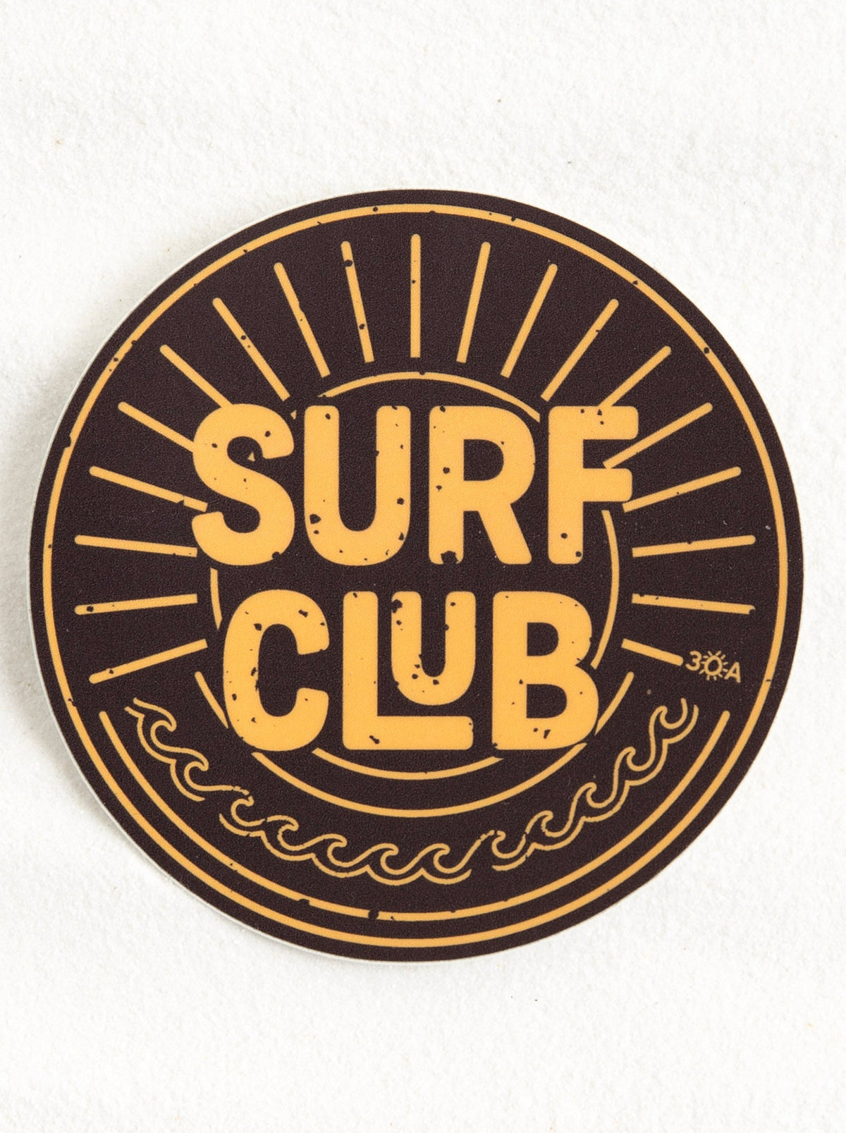 30A ThirtyA Surf Club Decal