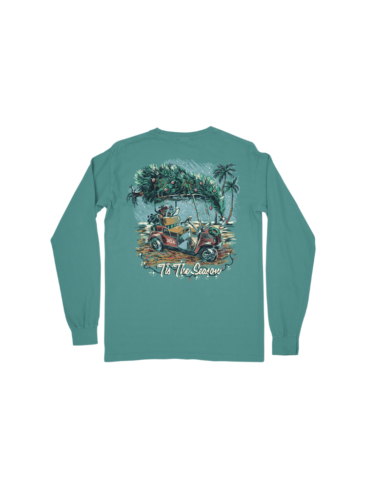 30A Golf Cart Christmas Long Sleeve T-Shirt