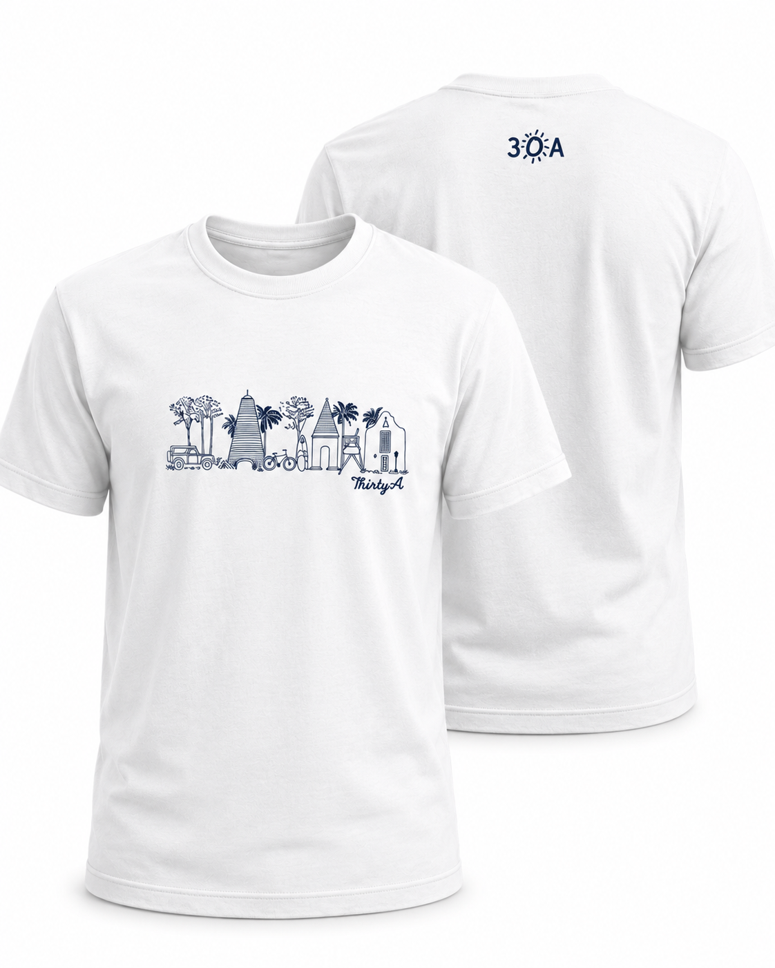 30A Scenic Comfort Colors Short Sleeve Tee