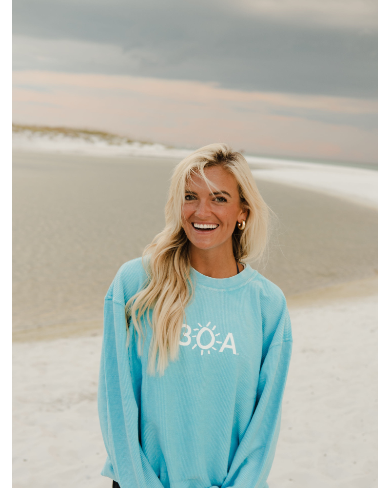 30A Wordmark Logo Corded Crew ChickaD Sweatshirt