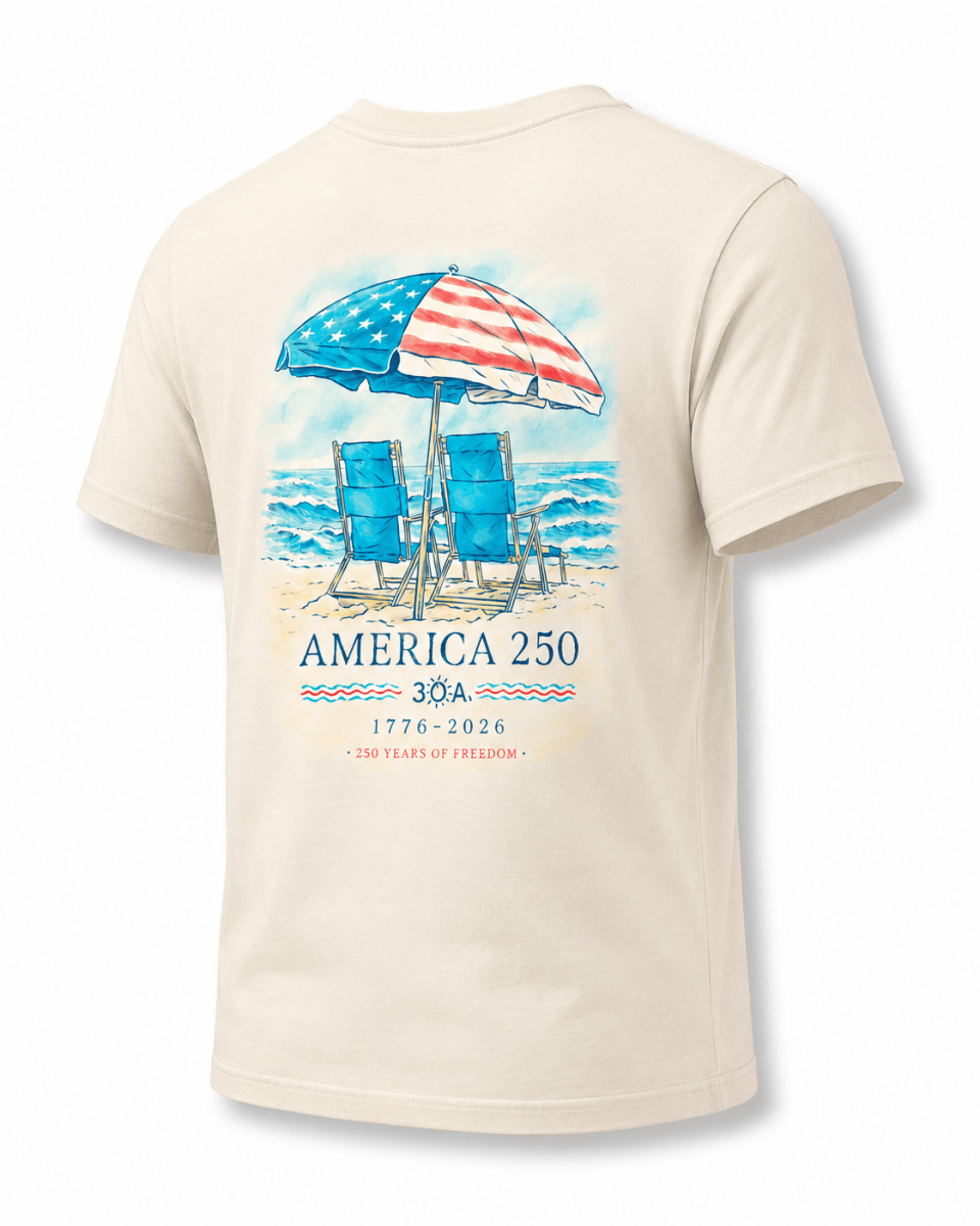 30A 250 Comfort Colors Short Sleeve Tee - 30A Gear - men tee
