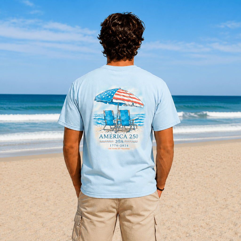 30A 250 Comfort Colors Short Sleeve Tee - 30A Gear - men tee