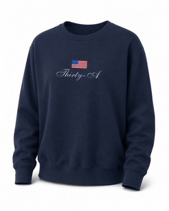 30A Americana Crewneck Sweatshirt - 30A Gear - Unisex Fleece