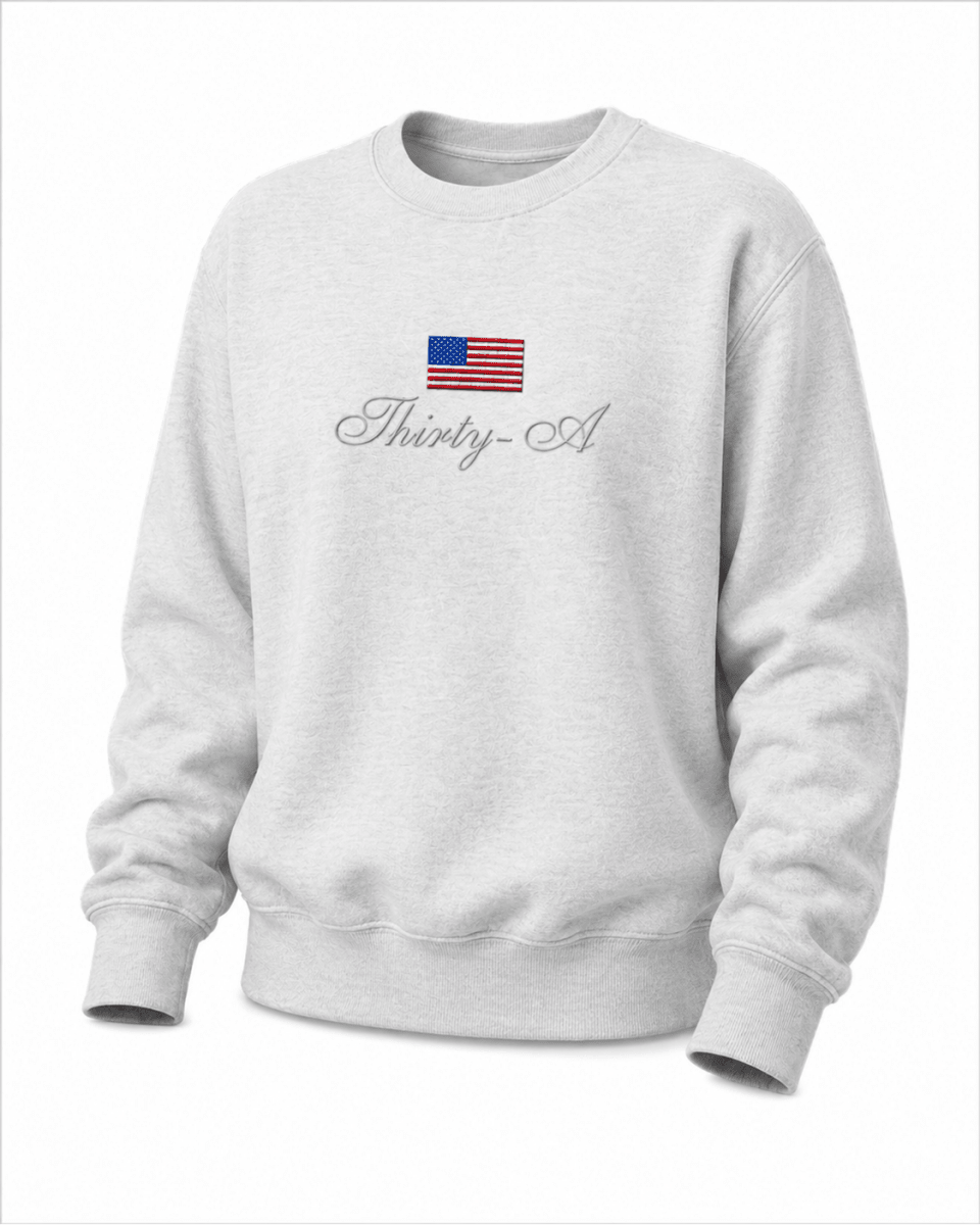 30A Americana Crewneck Sweatshirt - 30A Gear - Unisex Fleece