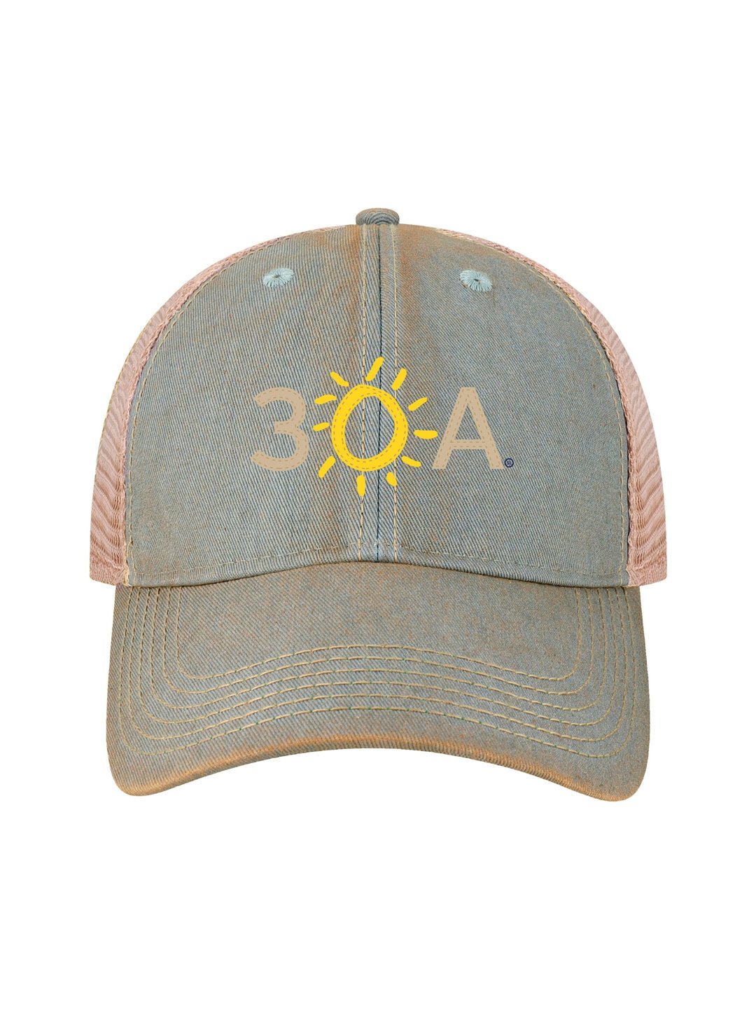 30A Applique Old Favorite Trucker Hat - 30A Gear - caps adjustable