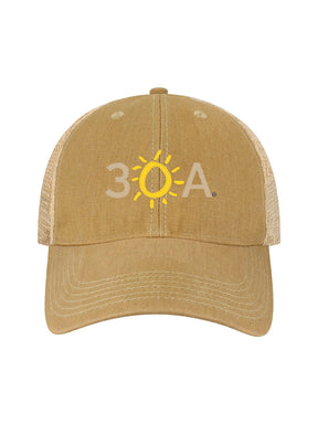 30A Applique Old Favorite Trucker Hat - 30A Gear - caps adjustable