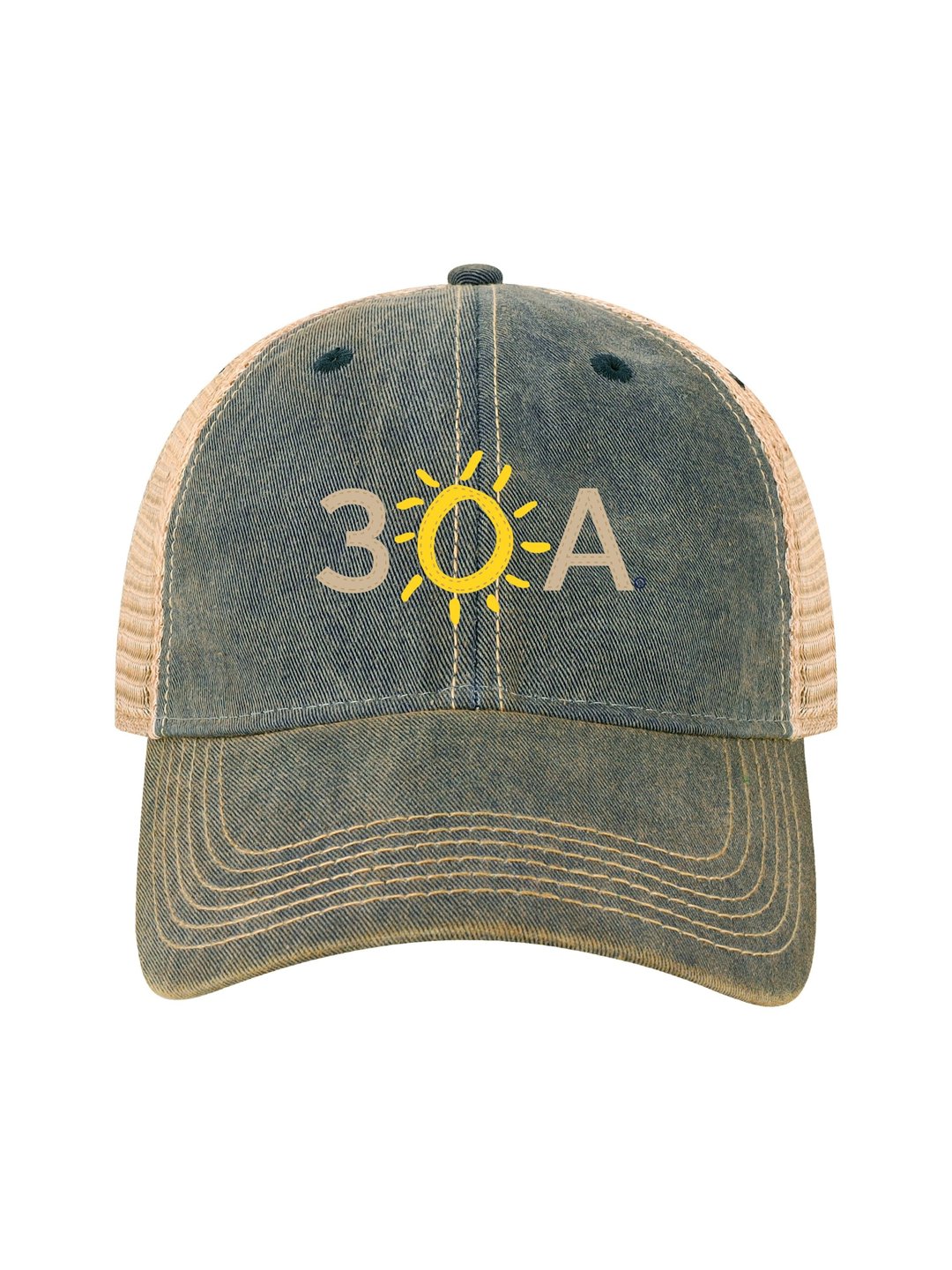 30A Applique Old Favorite Trucker Hat - 30A Gear - caps adjustable