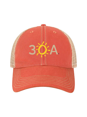 30A Applique Old Favorite Trucker Hat - 30A Gear - caps adjustable