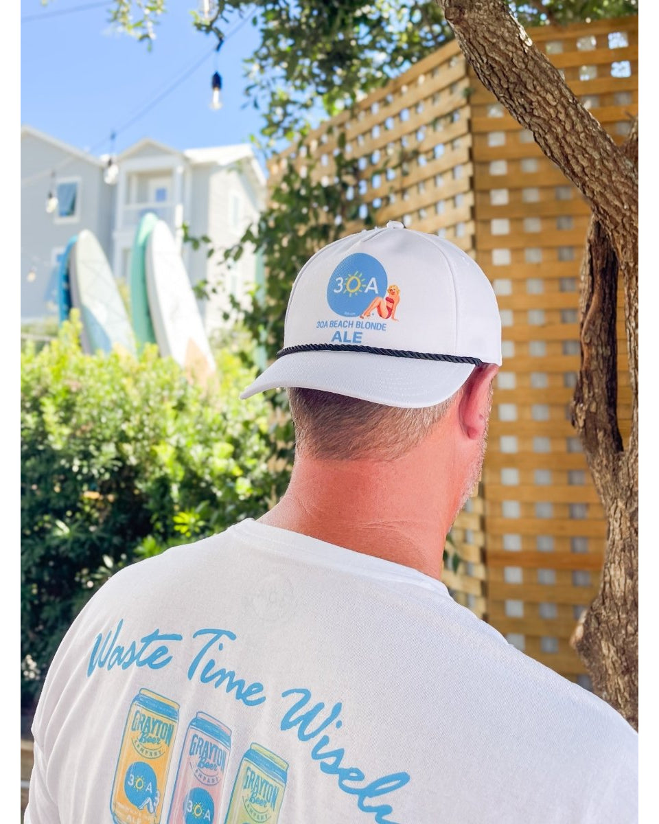 30A Beach Blonde Ale Hat - 30A Gear - caps adjustable