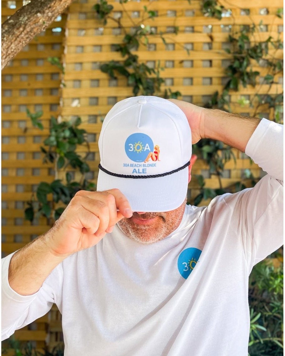 30A Beach Blonde Ale Hat - 30A Gear - caps adjustable