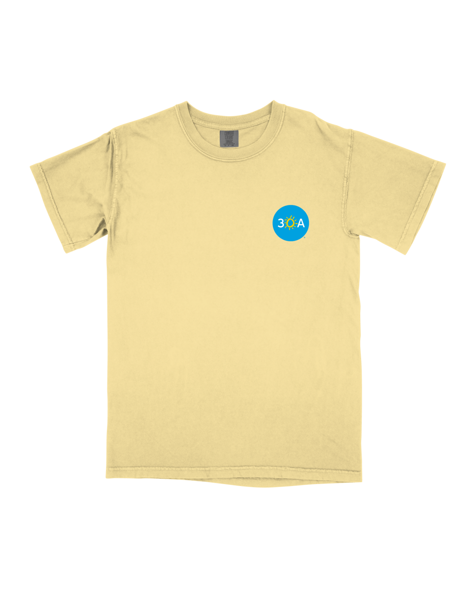30A Beach Blonde Beer Label T-Shirt - 30A Gear - men tee