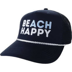 30A Beach Happy Black and White Roadie - 30A Gear - BEACH HAPPY Hats