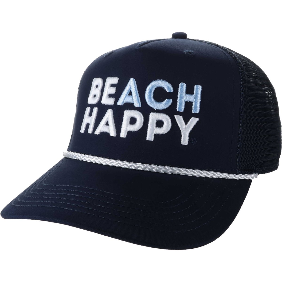 30A Beach Happy Black and White Roadie - 30A Gear - BEACH HAPPY Hats