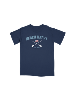 30A Beach Happy Classic Flag T-Shirt - 30A Gear - men tee