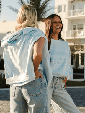 30A Beach Happy Dunes Sweatshirt - 30A Gear - women fleece