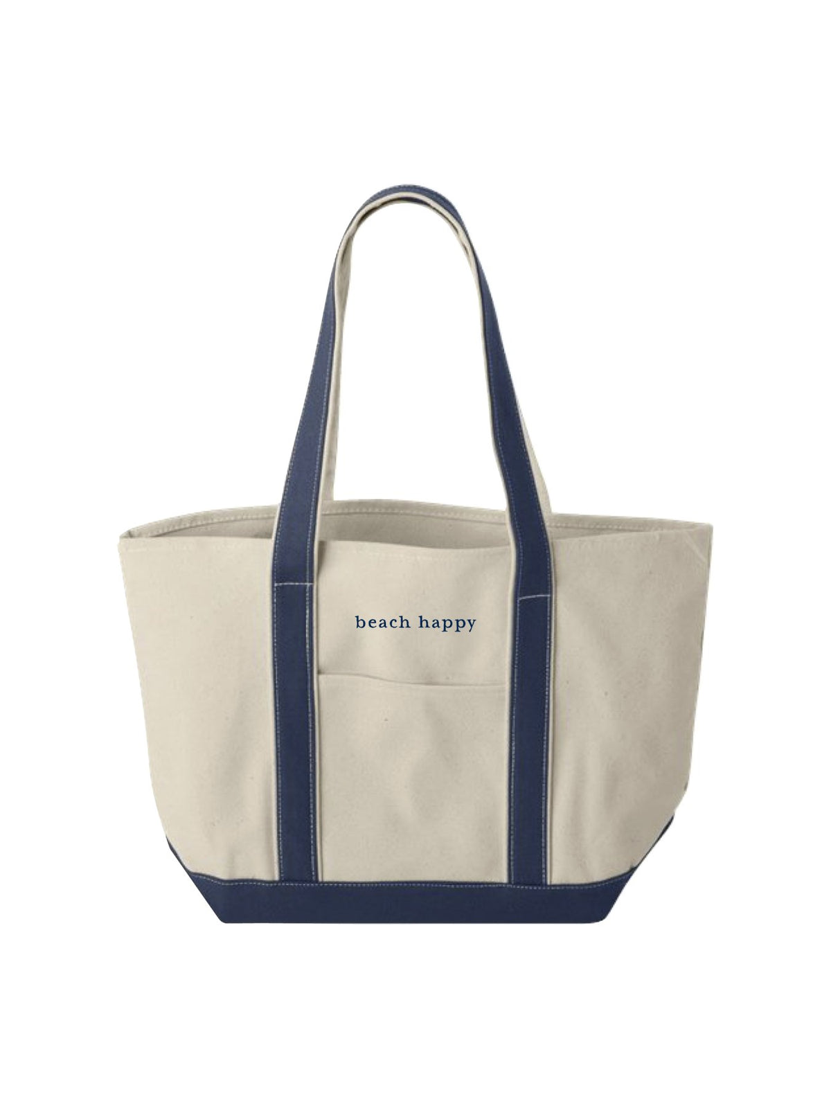 30A Beach Happy Minimalistic Boat Tote - 30A Gear - novelty bags