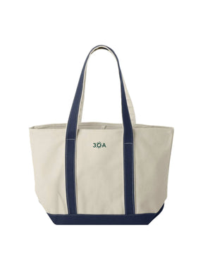 30A Beach Happy Minimalistic Boat Tote - 30A Gear - novelty bags