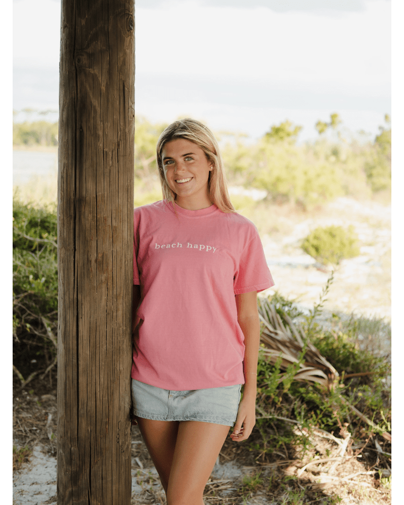 30A Beach Happy Minimalistic T-Shirt - 30A Gear - men tee