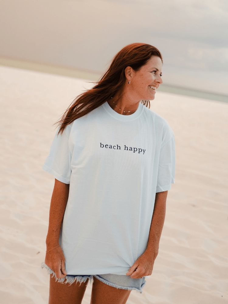 30A Beach Happy Minimalistic T-Shirt - 30A Gear - men tee